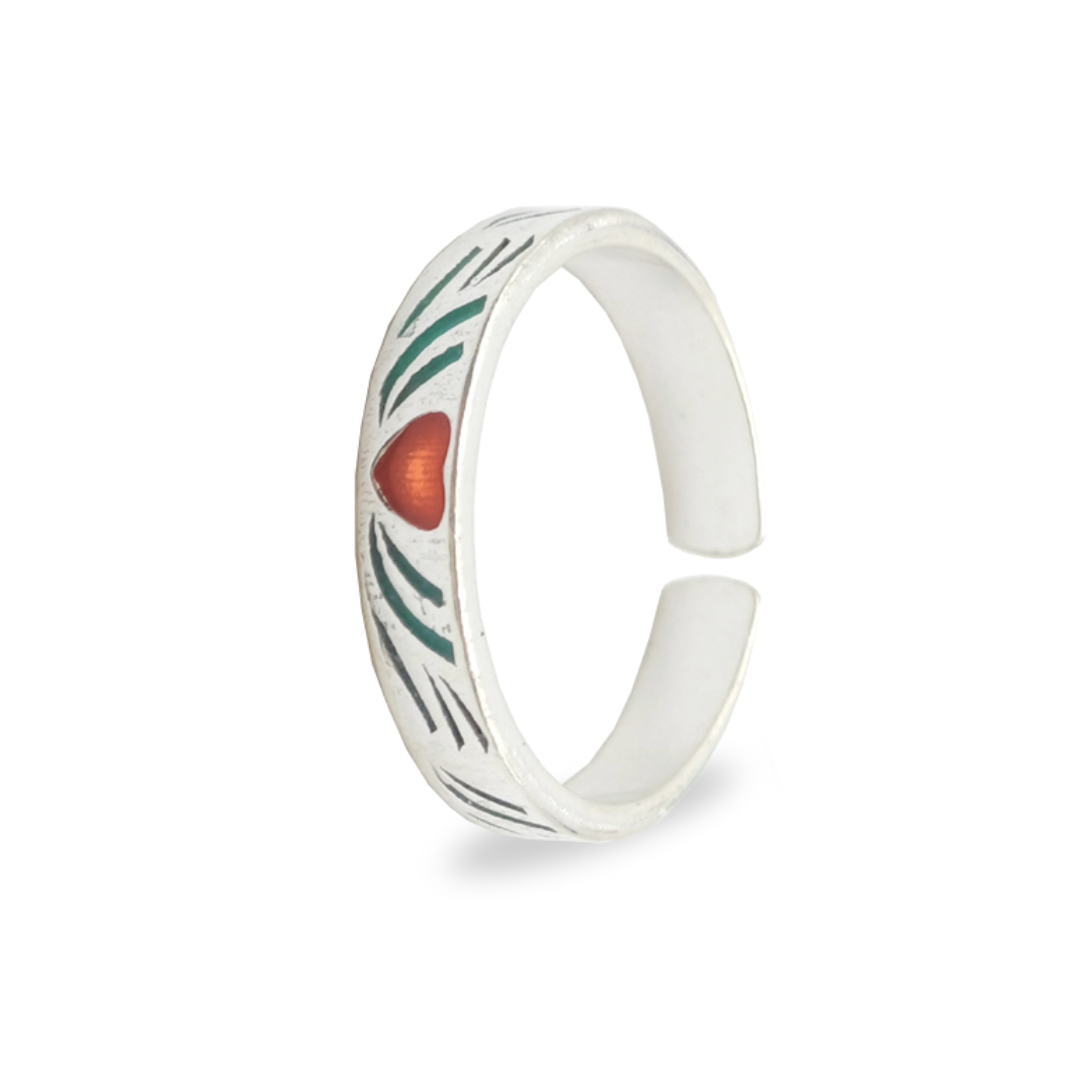 Love & Lines Toe Rings FREE Size / 3.25 g