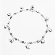 Lucky Blossom Elephant Anklet 267 mm / 10.35 g