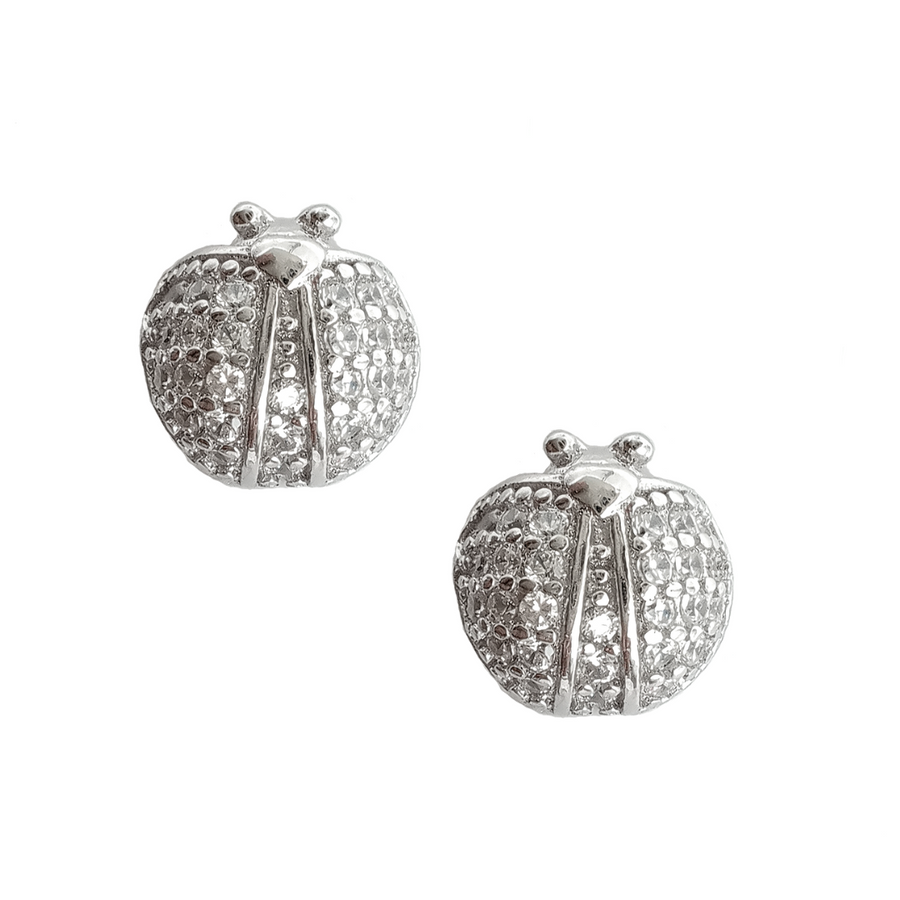 Lucky Ladybug Studs Free Size