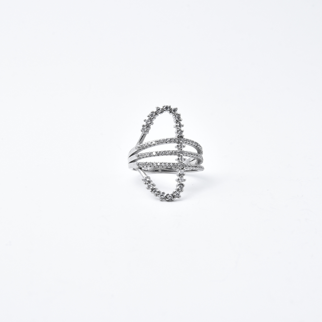 Luminous Labyrinth Ring 18 mm / 4.03 g