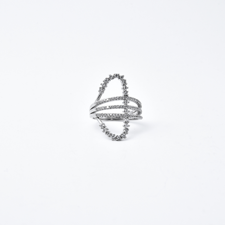 Luminous Labyrinth Ring 18 mm / 4.03 g
