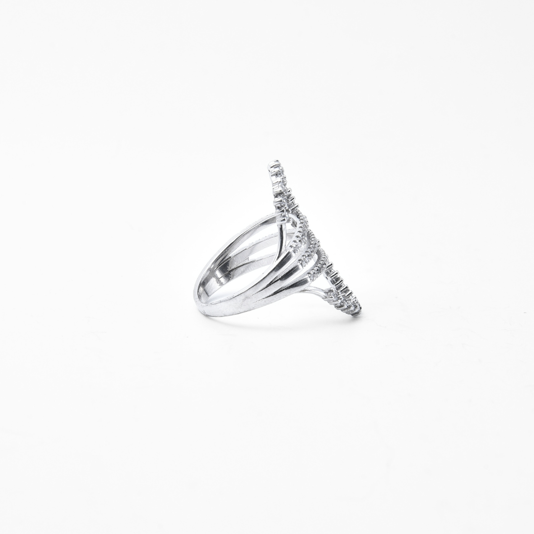 Luminous Labyrinth Ring 18 mm / 4.03 g