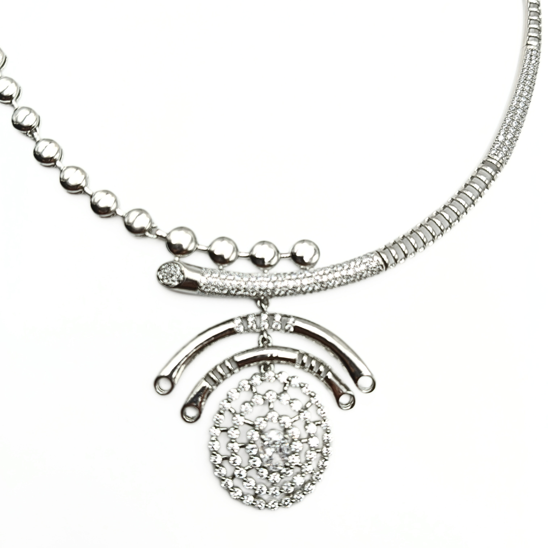 Luna Orbit Necklace Set 34.76 g