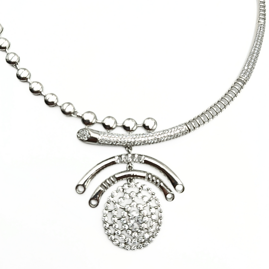 Luna Orbit Necklace Set 34.76 g