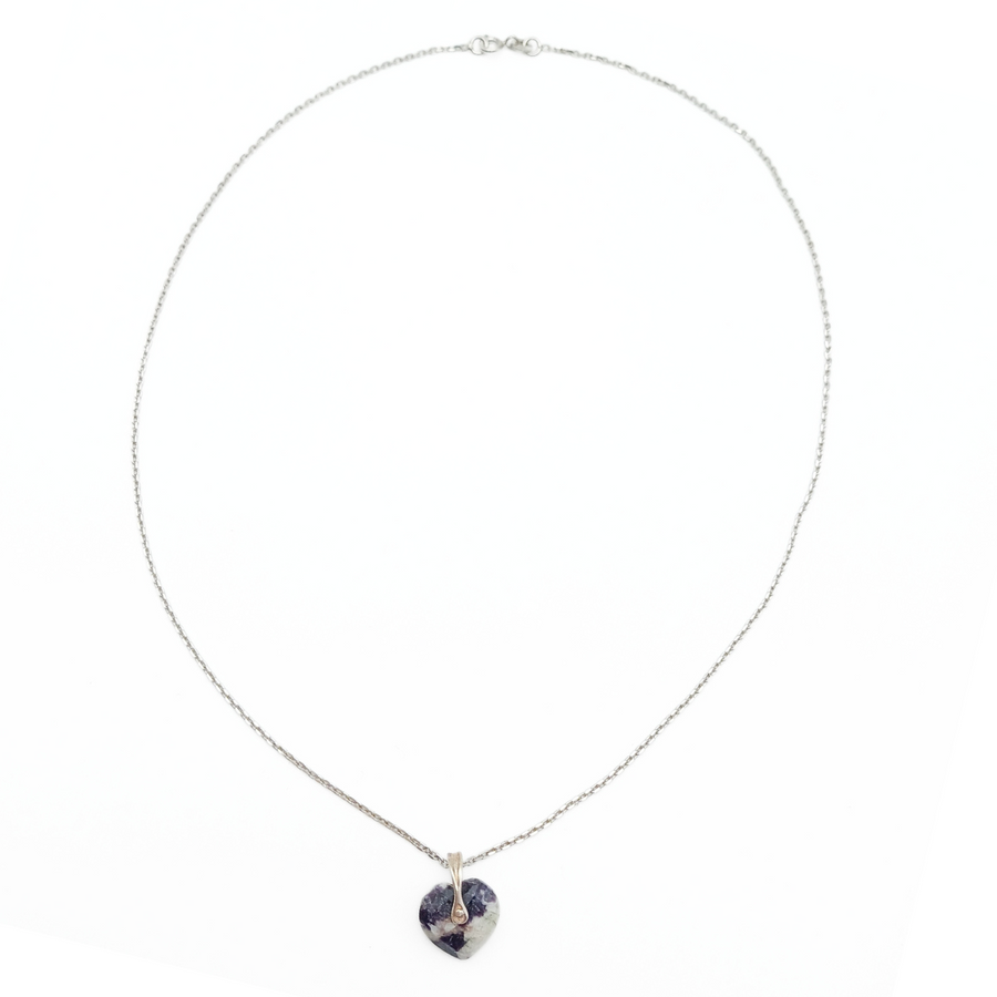 Marble Heart Radiance Chain Set Free Size