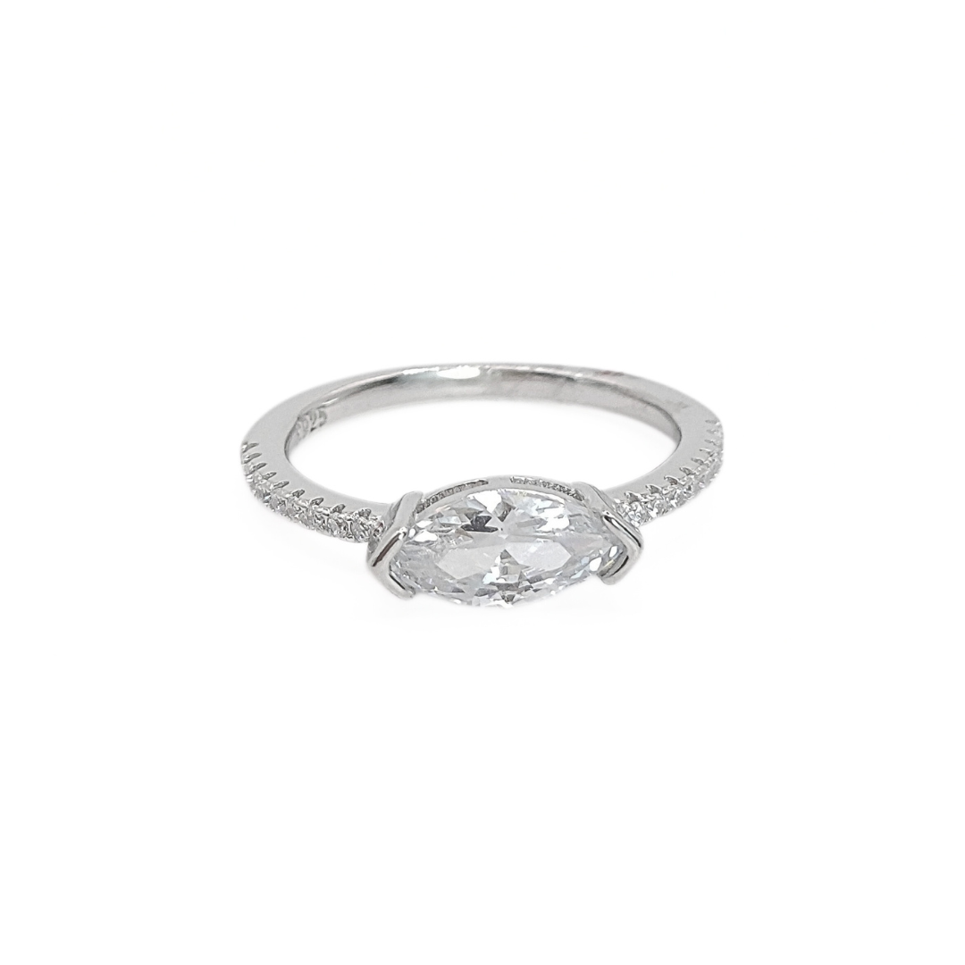 Marquise Horizon Ring 14 mm / 2.01 g