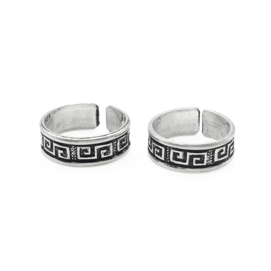 Maze of Style Toe Rings FREE Size / 5.06 g