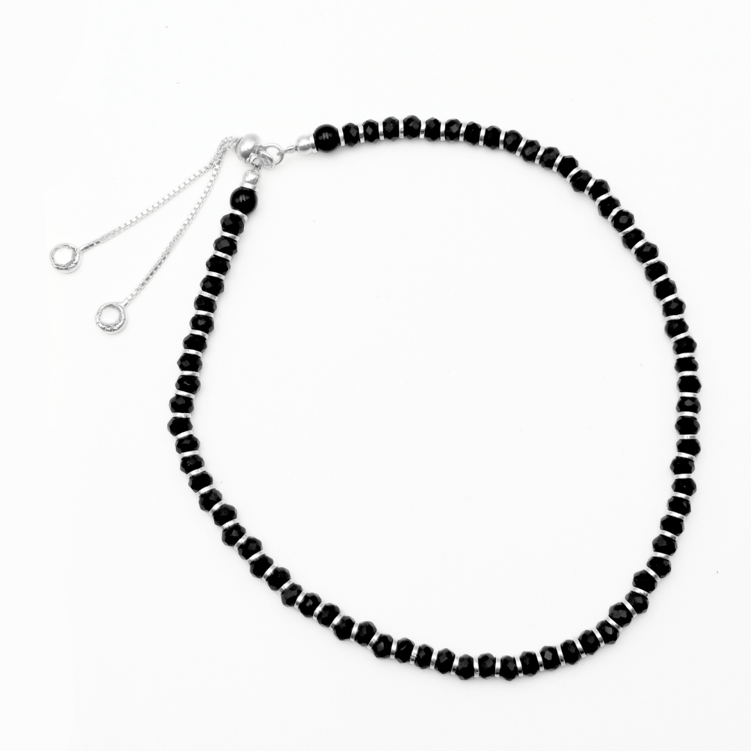 Midnight Gleam Anklet Adjustable / 6.5 g