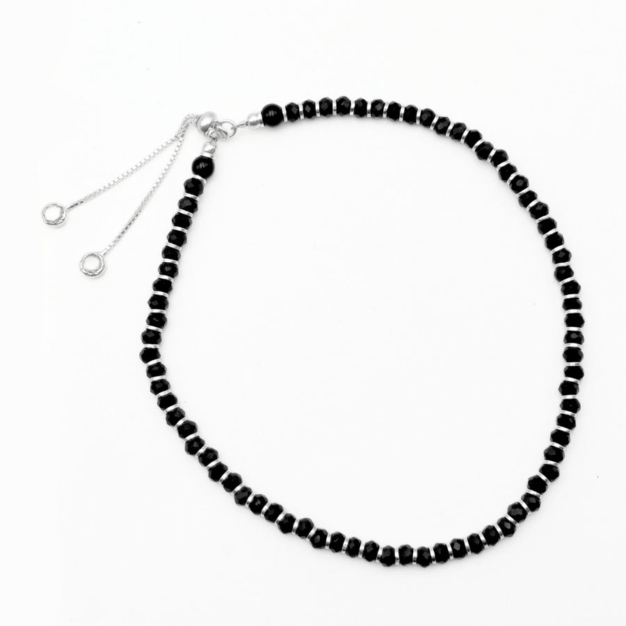 Midnight Gleam Anklet Adjustable / 6.5 g