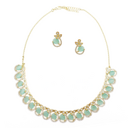 Mint Whisper Necklace Set 47.9 g