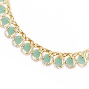 Mint Whisper Necklace Set 47.9 g