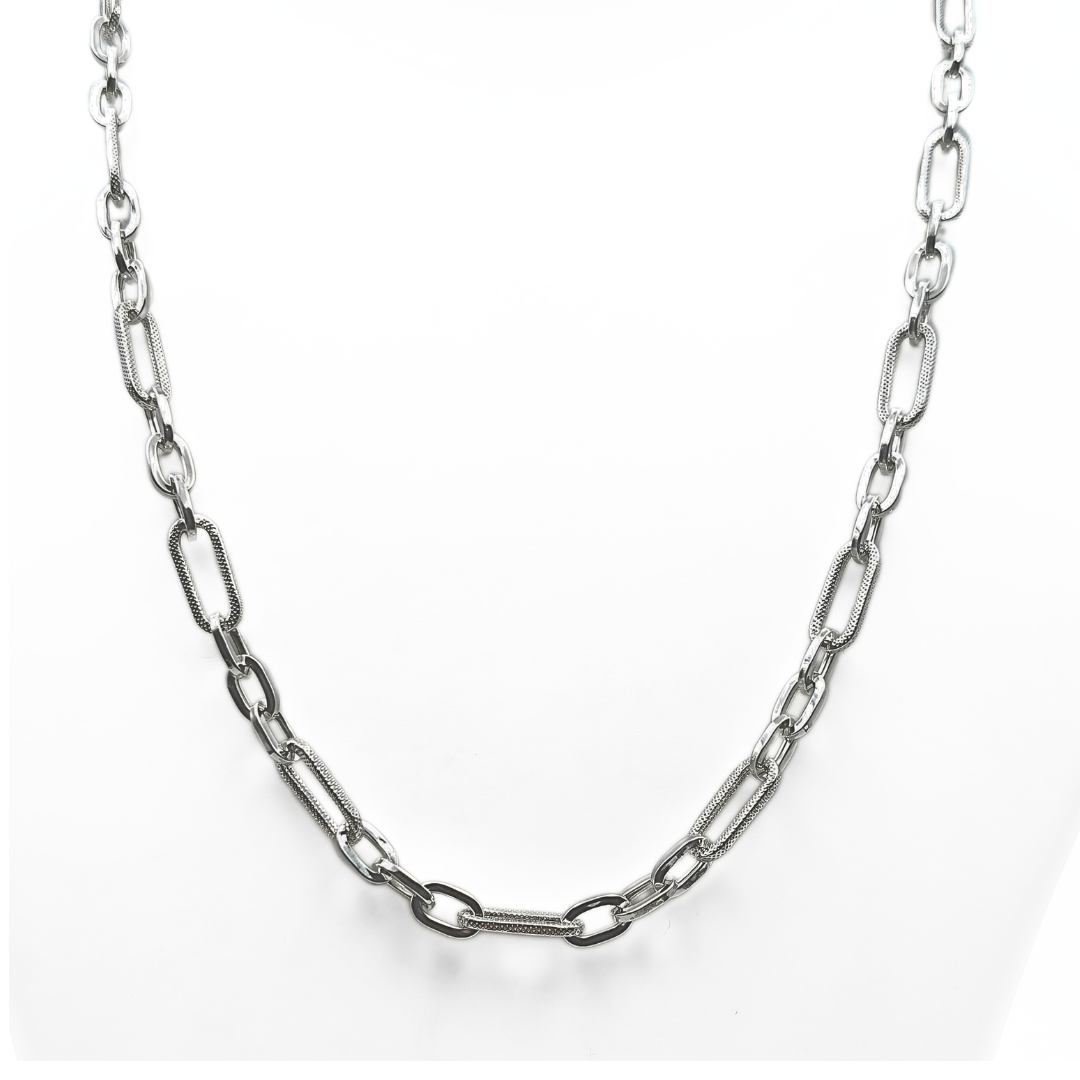 Modern Paperclip Chain 20 inches / 14.5 g
