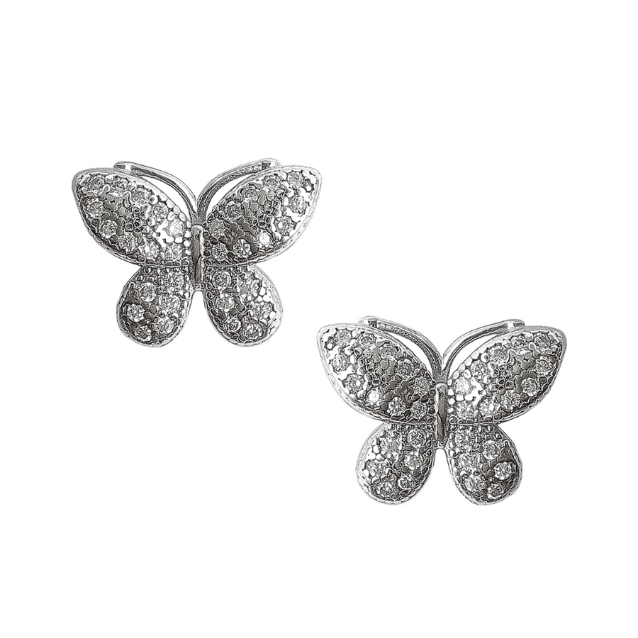 Monarch Sparkle Studs Free Size