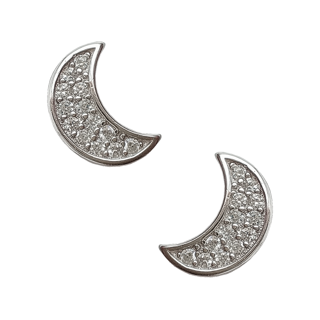 Moonlit Whisper Studs Free Size
