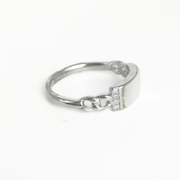 Moonstone Path Ring 14 mm / 2.18 g