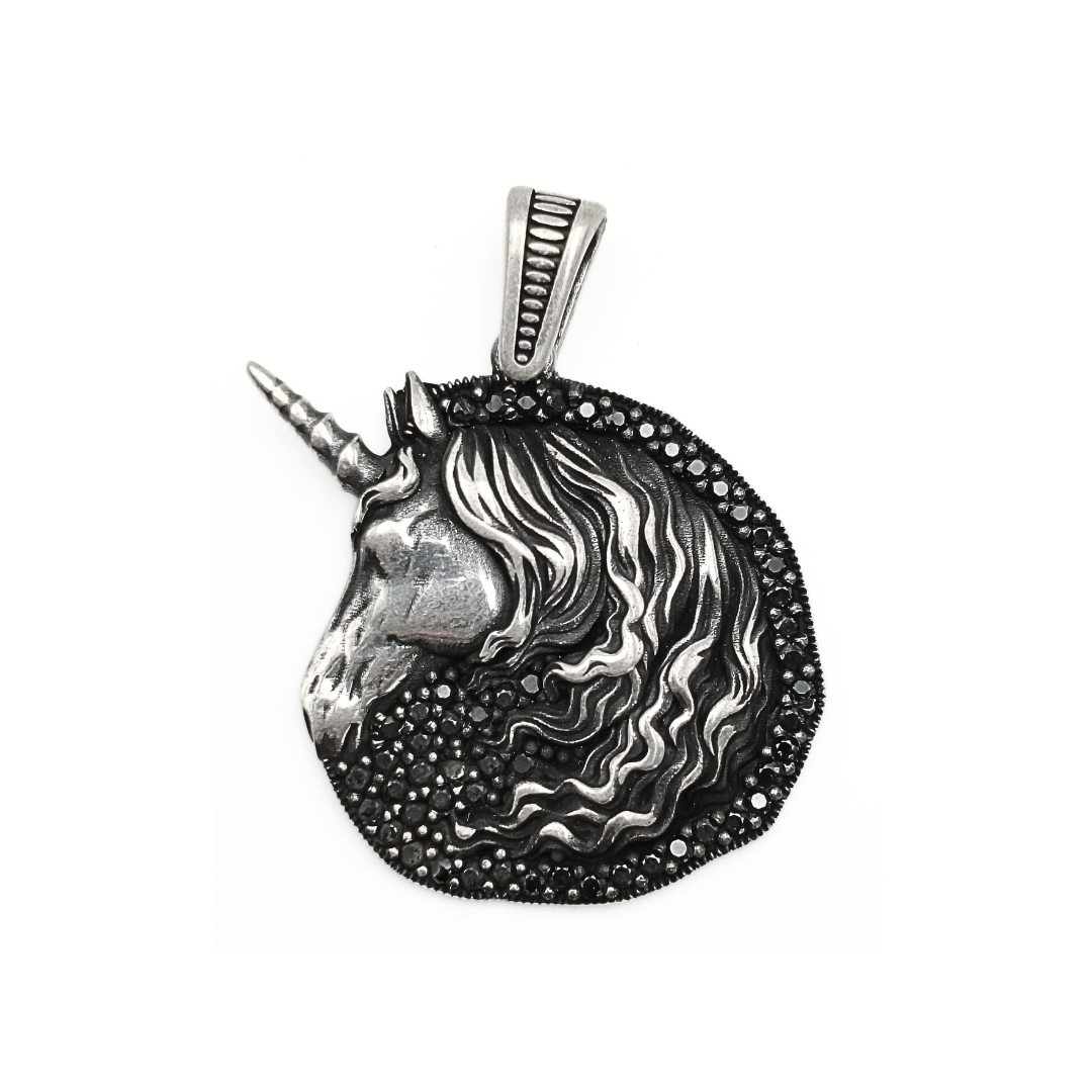 Obsidian Horn Pendant 7.5 g