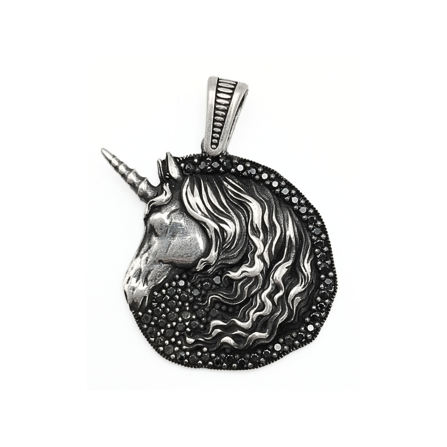 Obsidian Horn Pendant 7.5 g