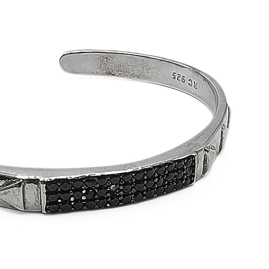 Obsidian Ridge Kada FREE SIZE / 19.1 g