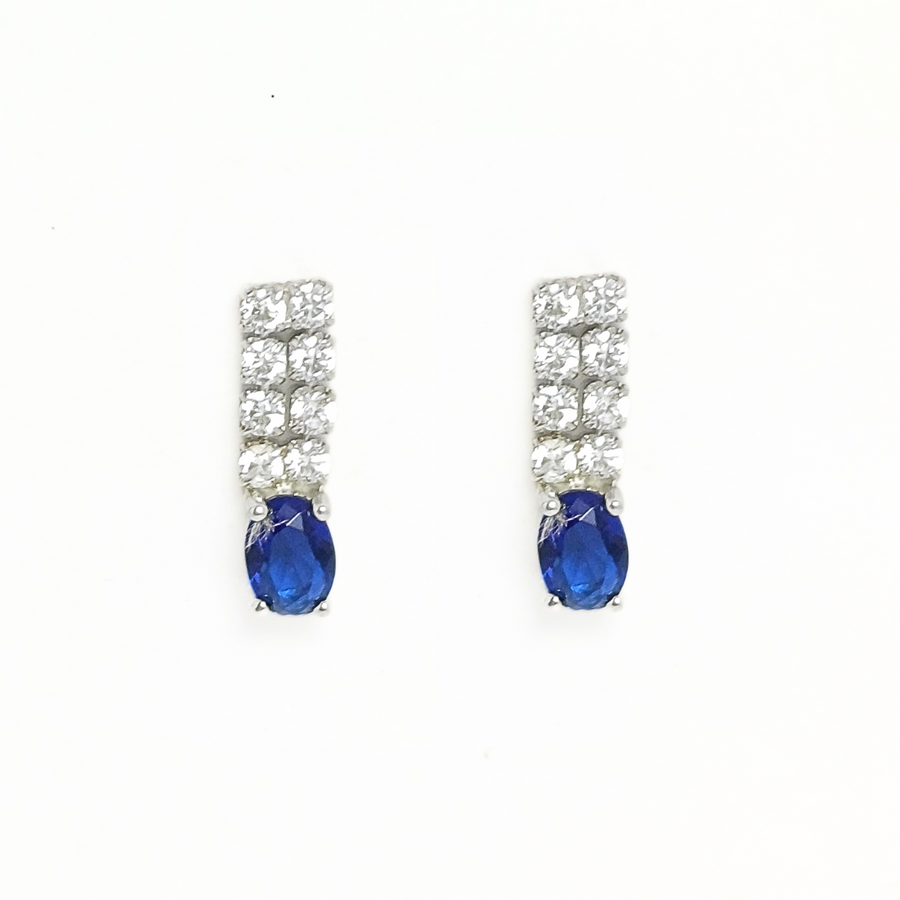 Ocean Tear Earrings 2.34 g