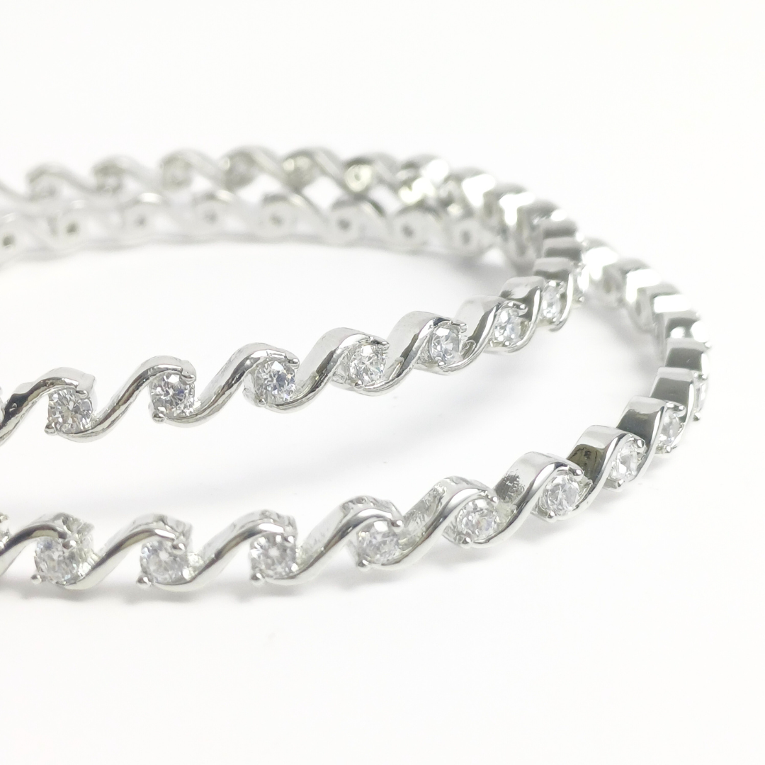 Ocean Wave Bangles 63 mm / 23.71 g