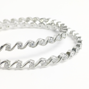 Ocean Wave Bangles 63 mm / 23.71 g