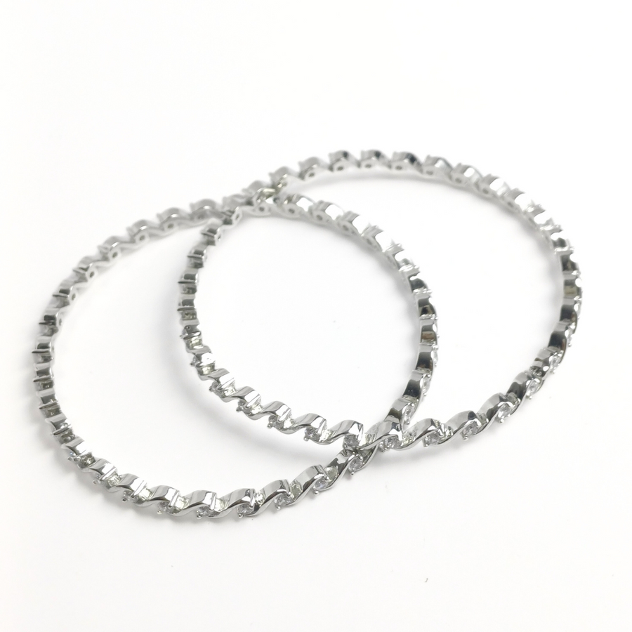 Ocean Wave Bangles 63 mm / 23.71 g