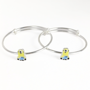 One in a Minion Baby Bangles Adjustable / 13.6 g