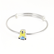 One in a Minion Baby Bangles Adjustable / 13.6 g