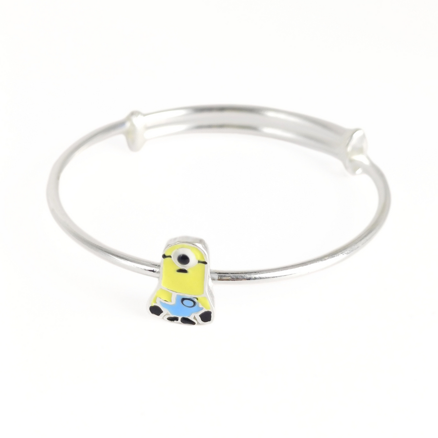 One in a Minion Baby Bangles Adjustable / 13.6 g