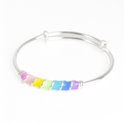Over the Rainbow Baby Bangles Adjustable / 13.31 g