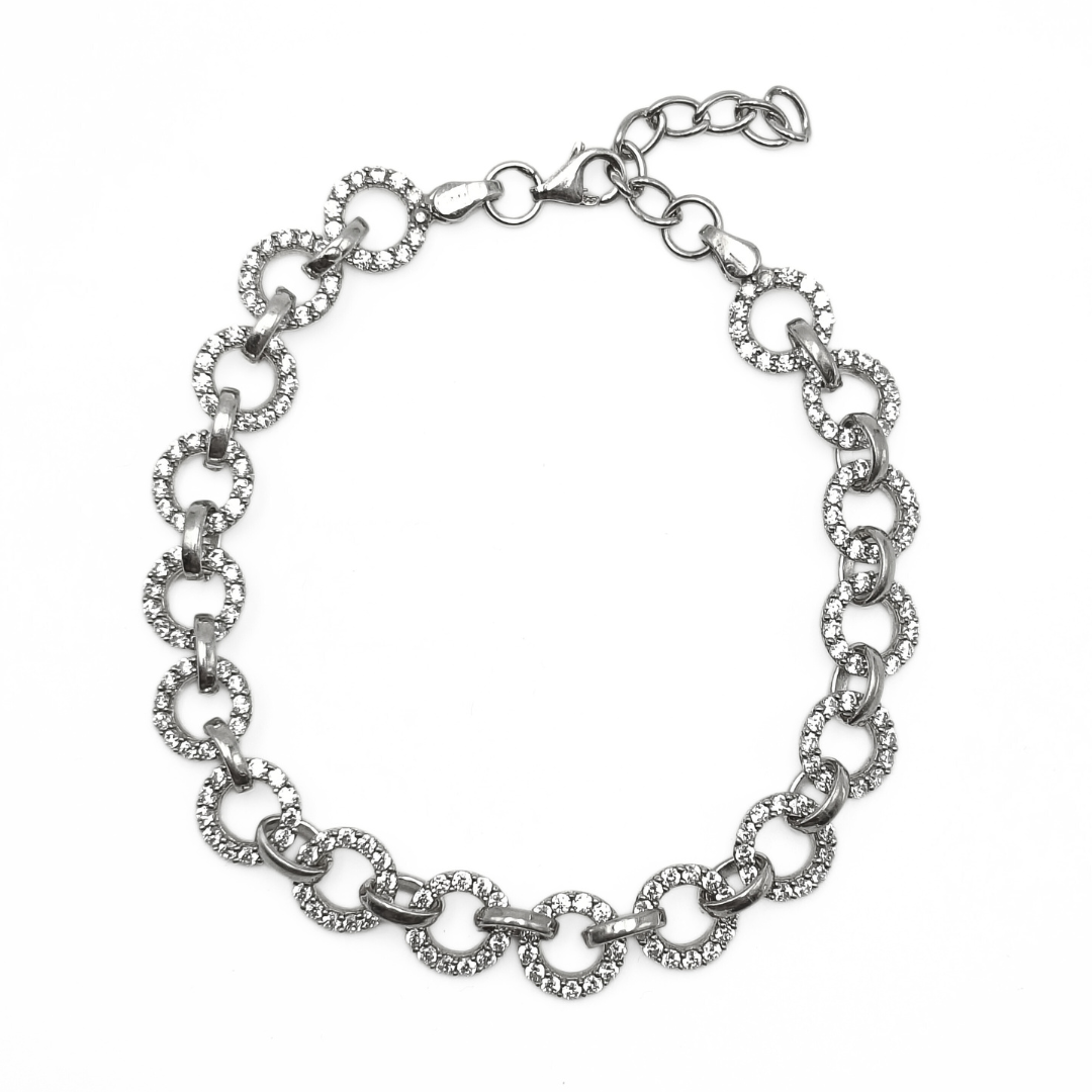 Pavé Orbit Bracelet 178 mm / 9.76 g