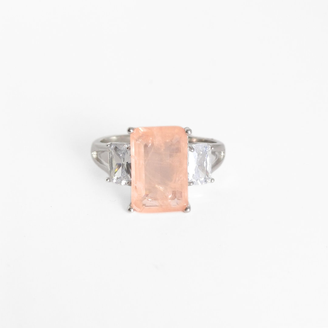 Peachy Sunset Ring 17 mm / 3.49 g