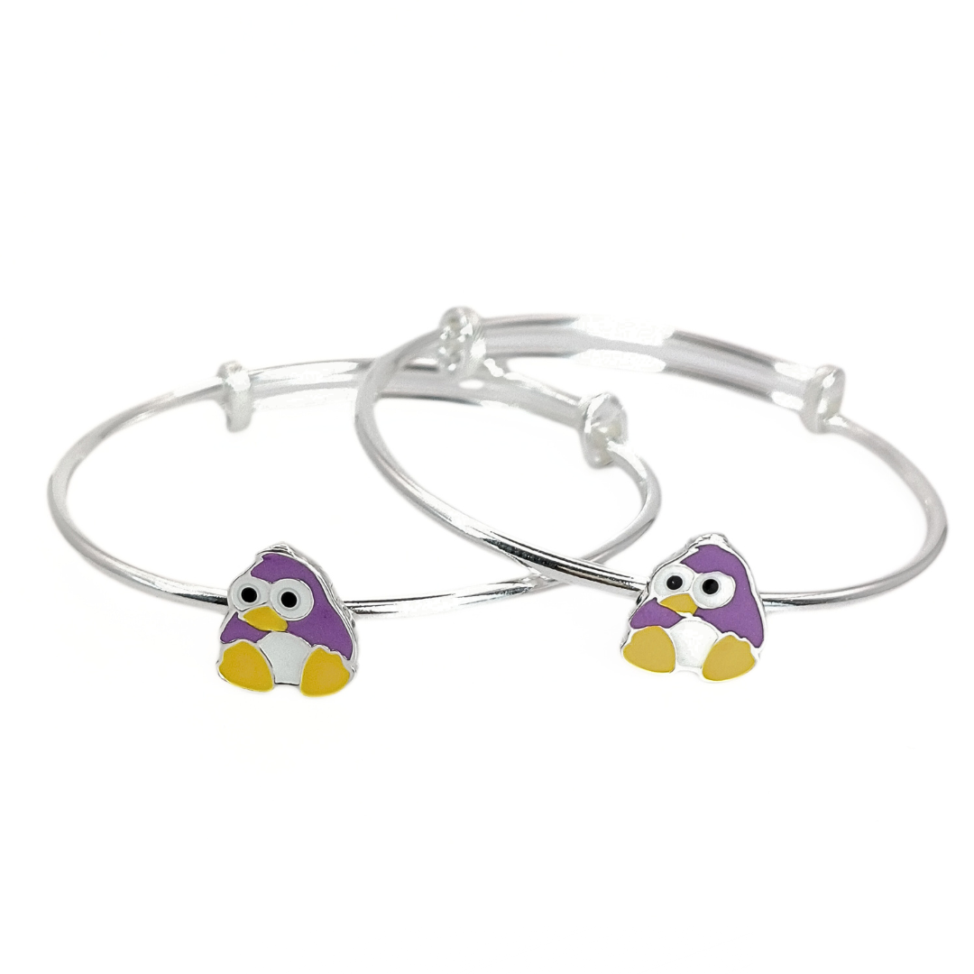 Penguin Pal Bangles Adjustable / 13.14 g