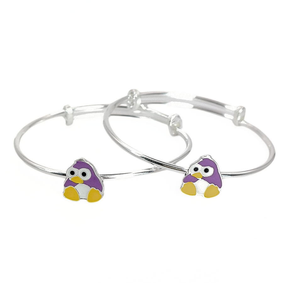 Penguin Pal Bangles Adjustable / 13.14 g