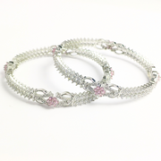 Petal Blush Bangles 63 mm / 41.87 g