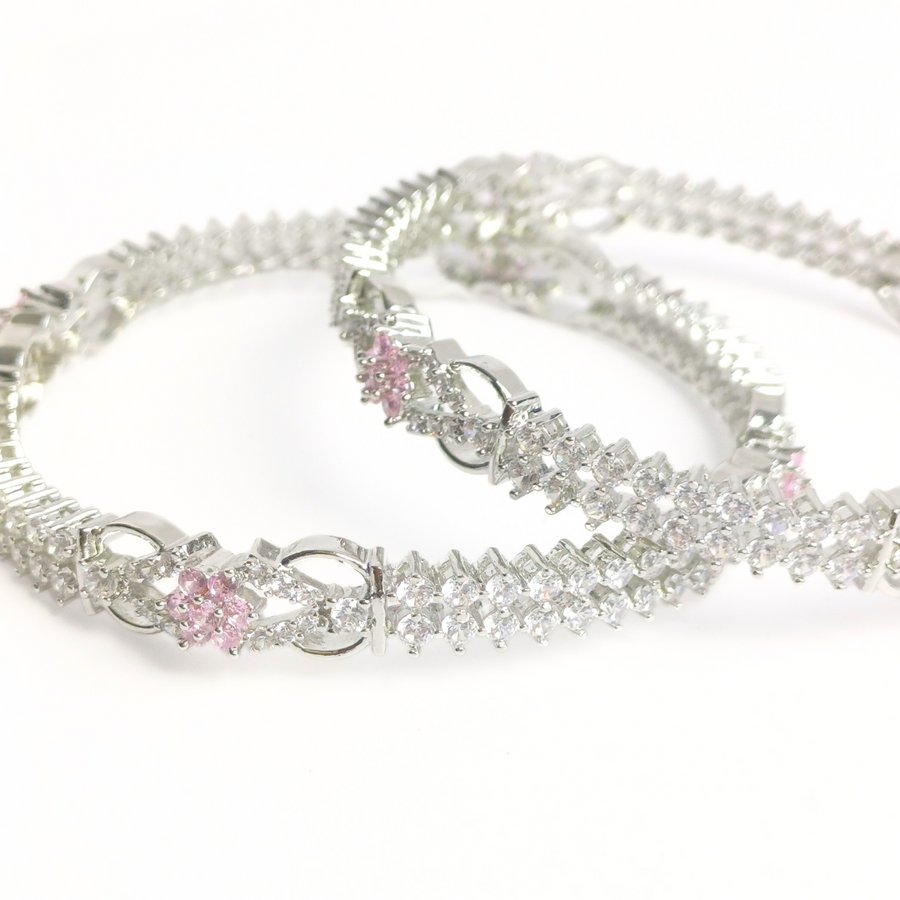 Petal Blush Bangles 63 mm / 41.87 g