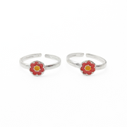 Petal Pop Toe Rings FREE Size / 2.22 g