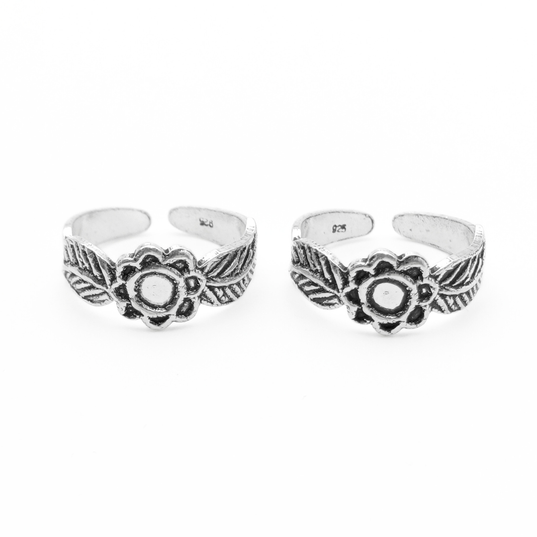 Petal & Vine Toe Rings FREE Size / 3.55 g