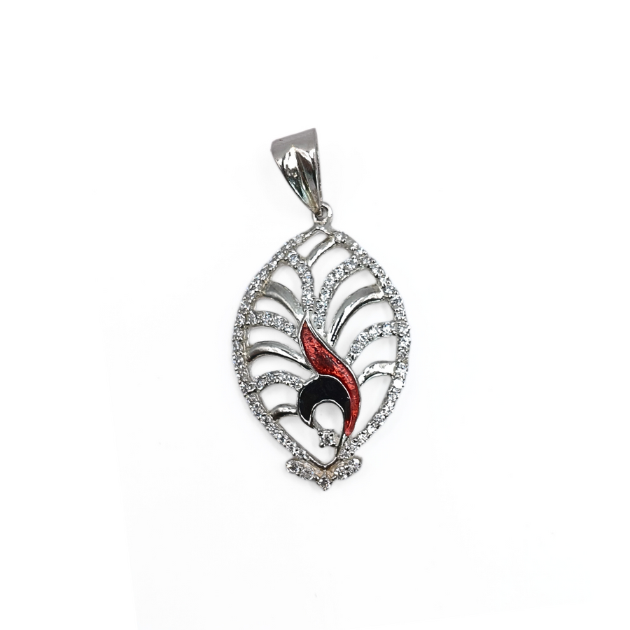 Phoenix Leaf Pendant Free Size