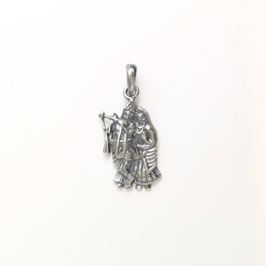 Radha Krishna Pendant Free Size
