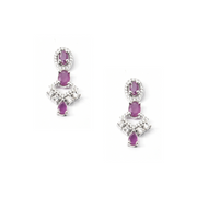 Radiant Cascade Necklace Set 54.07 g