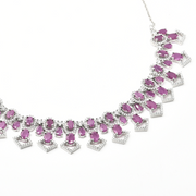 Radiant Cascade Necklace Set 54.07 g