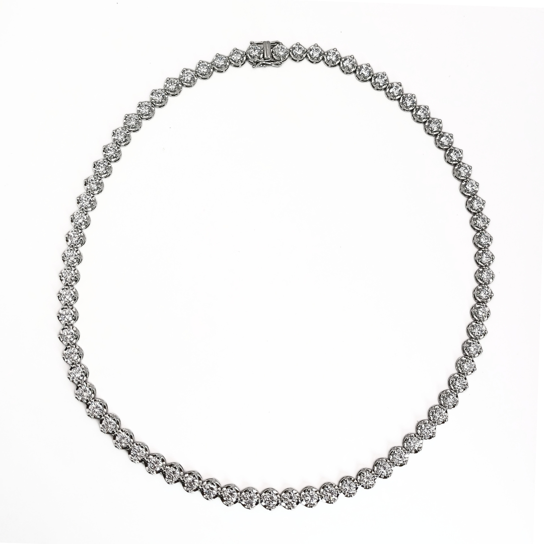 Radiant Halo Necklace 32.32 g