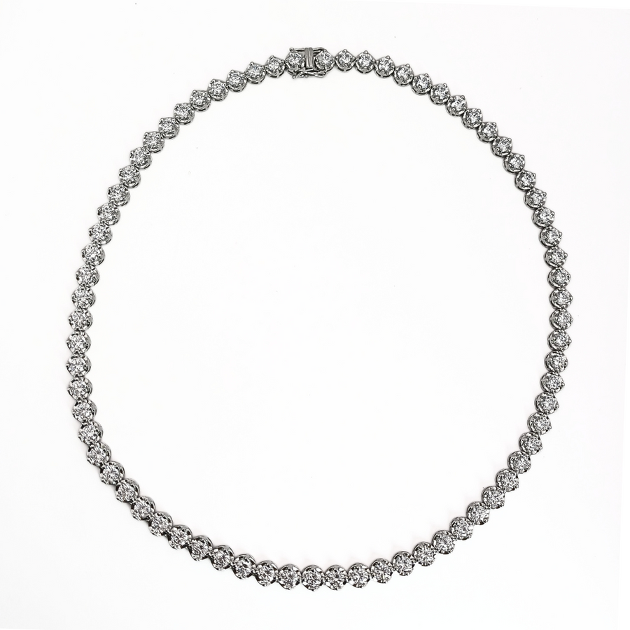 Radiant Halo Necklace 32.32 g