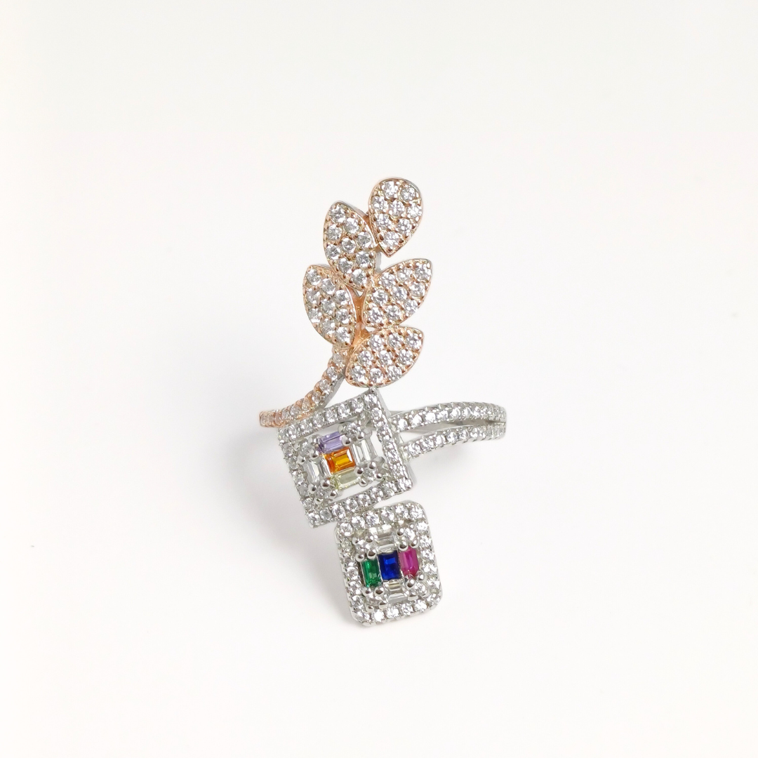 Rainbow Fern Ring 18 mm / 5.83 g