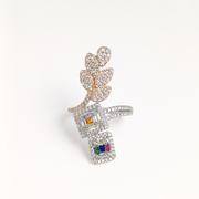 Rainbow Fern Ring 18 mm / 5.83 g