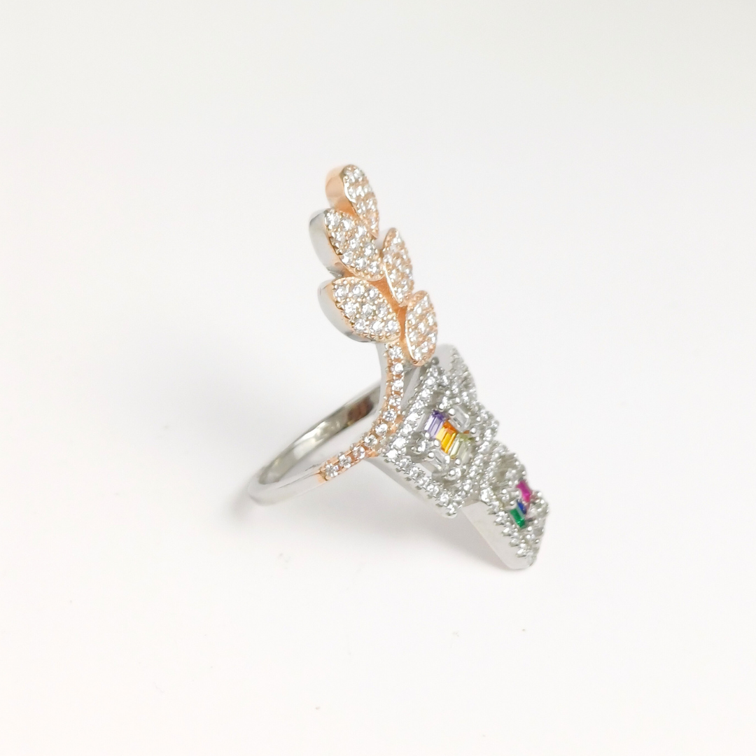 Rainbow Fern Ring 18 mm / 5.83 g