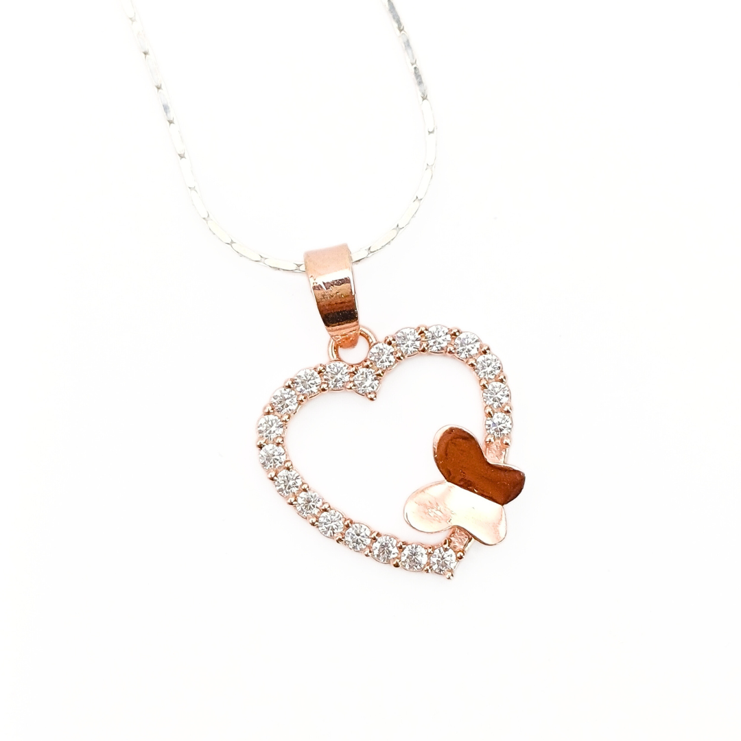 Rose Flutter Pendant 2.38 g