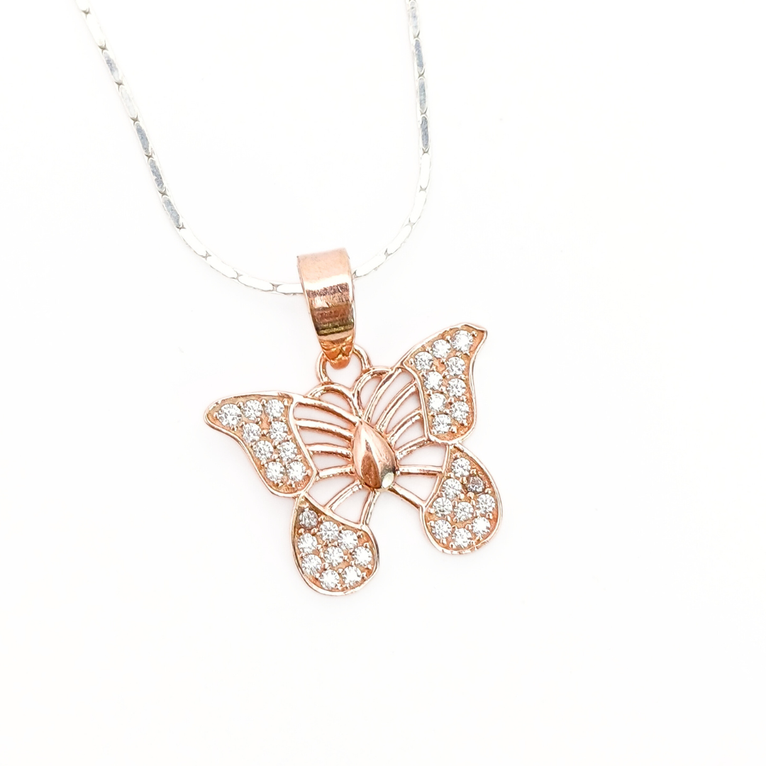 Rose Gleam Flutter Pendant 1.86 g