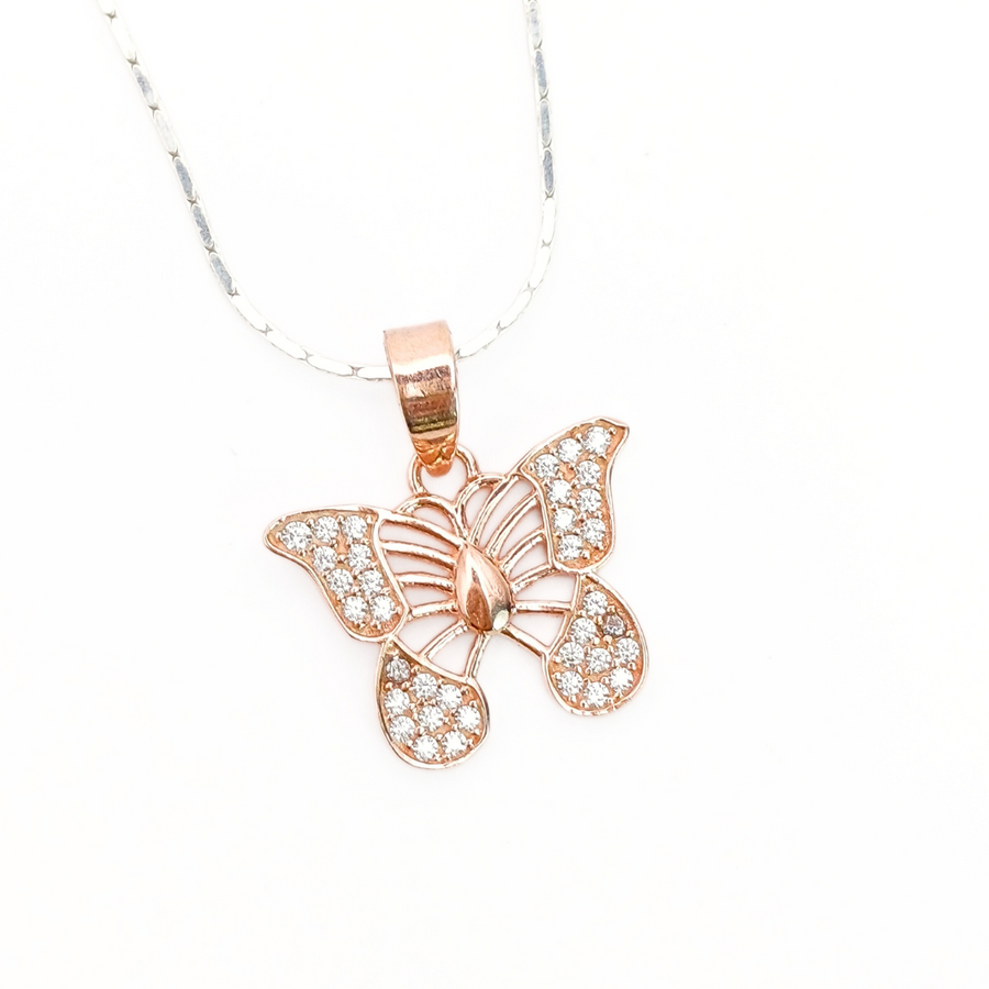 Rose Gleam Flutter Pendant 1.86 g